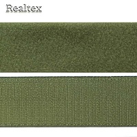 Липучка  Realtex 25мм цв.328 хаки 