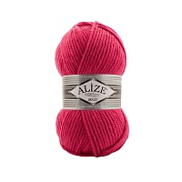 Пряжа Alize "Super Lana Maxi" (100гр) цв.798 бугевиллия 