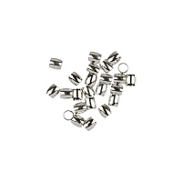 Разделитель для бус "Zlatka" FMK-G02 цв.01 серебро  