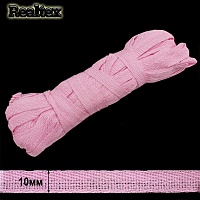 Тесьма киперная 10мм 3861 (25м) цв.09 розовый