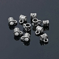 Держатель 9908540 для кулона (10шт) цв.серебро