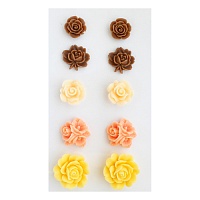 Набор обьемных самоклеющихся розочек ARS2084 