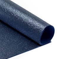 Фоамиран глиттерный MG 2мм цв.H021 т.синий