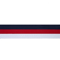 Резинка декоративная  40мм ET4050 плоская мягкая (25м) цв.мультиколор