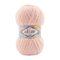 Пряжа Alize "Softy Mega" (100гр) цв.340 пудра