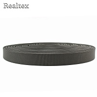  Лента ременная Realtex Premium 25мм (45,7м) цв.17 темно-серый
