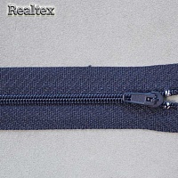 Молния витая х/б Т.3 50см цв.B 233 т.синий