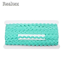 Тесьма Realtex "Вьюнчик" 5мм цв.JN029 бирюза