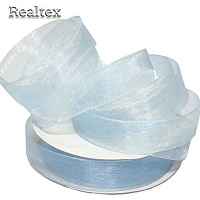 Лента капроновая 15мм Realtex цв.0280 голубой