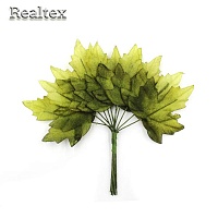  Realtex F Лист кленовый (3бук.*12лист.) цв.зеленый