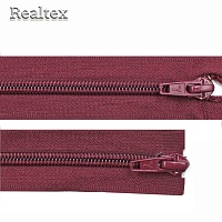 Молния витая G1052 Т.7 100см 2замка разъемная (10шт) цв.173 бордовый