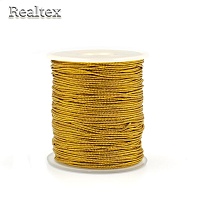 Шнур люрекс 1мм RS цв.золото 