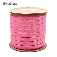 Шнур плоский 06с2341 14мм цв.004 розовый