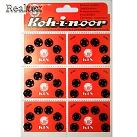 Кнопка пришивная Koh-i-noor №3 цв.черный