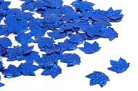Пайетки россыпью TBY-FLK639 лист кленовый (50гр) цв.005 синий