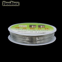 Проволока для рукоделия 0,3мм R (25м) цв.никель