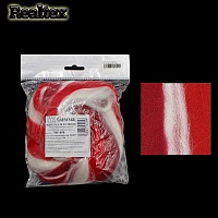 Шерсть для валяния MY-050 полутонкая (50гр) цв.6027 отбелка/винный/красный