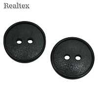 Пуговицы 2 прокола 20мм КЛ 20-2 цв.черный 