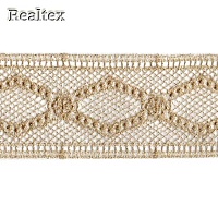 Кружево  55мм MT 55-1113st цв.золото 
