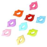 Губы TBY.D1 для игрушек 18*13мм цв.ассорти