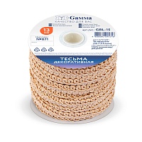 Тесьма "Булет" GBL-15 13мм цв.071 св.кремовый