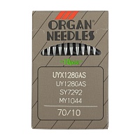 Иглы ПШМ ORGAN UYx128 GAS №70 (10игл)