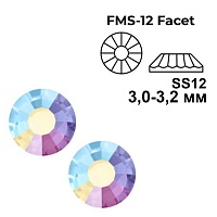 Стразы термоклеевые DMC SS-12 цв.AB 