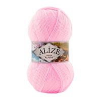 Пряжа Alize "Burcum Klasik" (100гр) цв.185 бубль гум 