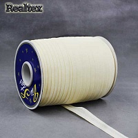 Косая бейка Х/Б 15мм цв.7005 молочный