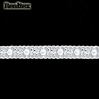 Шитье  17мм TBY 1478 х/б цв.01 белый