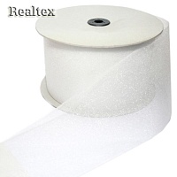 Лента люверсная 100мм органза клеевая 