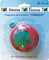 Игольница "Помидор" ТОМ-5,5см Гамма в блистере