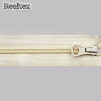 Молния витая Т.5 60см разъемная цв.103С молочный 