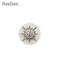 Пуговицы ME 674 28L (12шт) цв.White/S