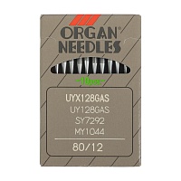 Иглы ПШМ ORGAN UYx128 GAS №80 (10игл)