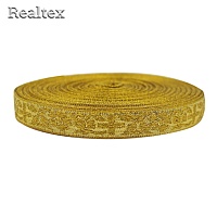 Тесьма церковная  Realtex 15мм R-01 цв.золото