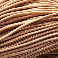 Резинка шляпная 2мм (100м) цв.137 бежевый