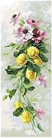 Рисунок на канве МП №1819 "Лимонный вальс" 40х90см