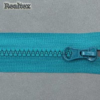 Молния Трактор Т.5 1замок 70см разъемная цв.209 т.бирюза