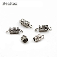 Застежка для бижутерии  "Реалтекс" R-4 винт 5*8мм (50шт) цв.никель