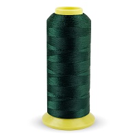 Нитки "Micron" 300D/3 (1000ярд) цв.225 т.зеленый