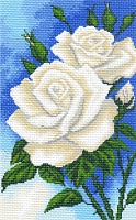 Рисунок на канве МП №1299 "Розочки" 28х37см