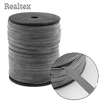 Резинка латексная 10*0,7мм (100м) цв.чёрный