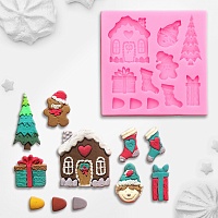 Молд для декора 3628337 "Новогодние злементы"