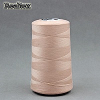 Нитки "Realtex" 40/2 (5000ярд) цв.101 персиково-розовый 