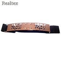 Ремень женский CBT-3012 цв.золото/черный 