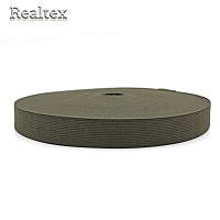 Резинка вязаная Realtex  25мм (40м) цв.328 хаки 