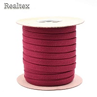 Шнур плоский 06с2341 14мм цв.021 малиновый