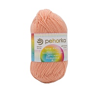 Пряжа "Детская новинка" цв.018 персик