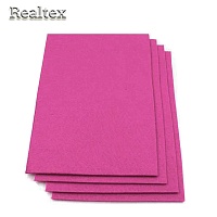 Фетр листовой мягкий Realtex 1,5мм 20*30см цв.011 темно-розовый